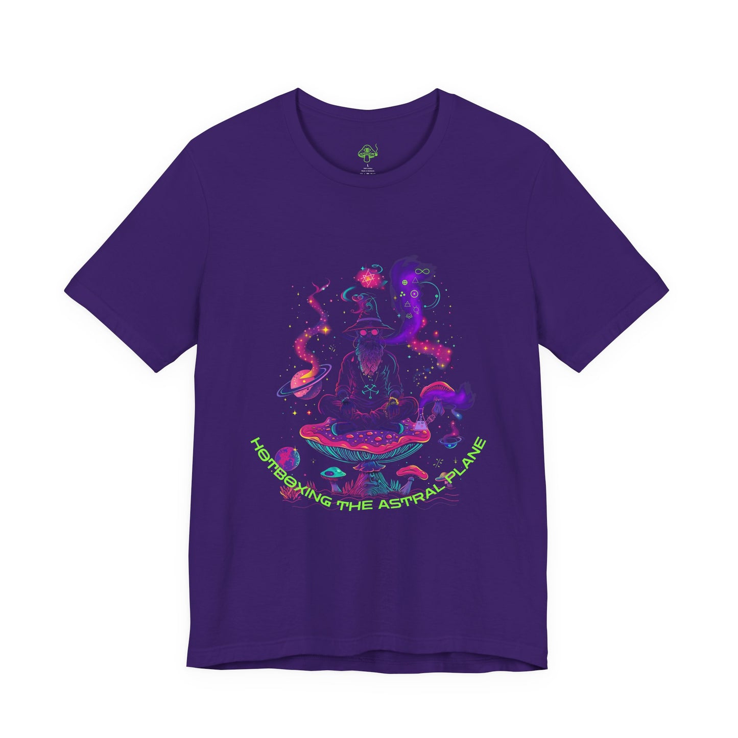 Hotboxing the Astral Plane – Psychedelic Stoner Witch T-Shirt