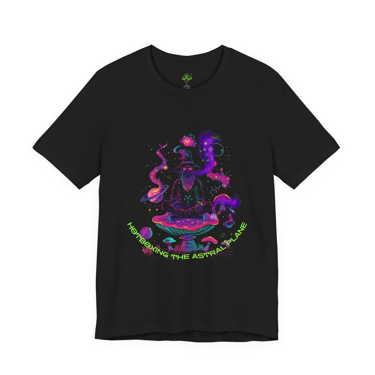 Hotboxing the Astral Plane – Psychedelic Stoner Witch T-Shirt