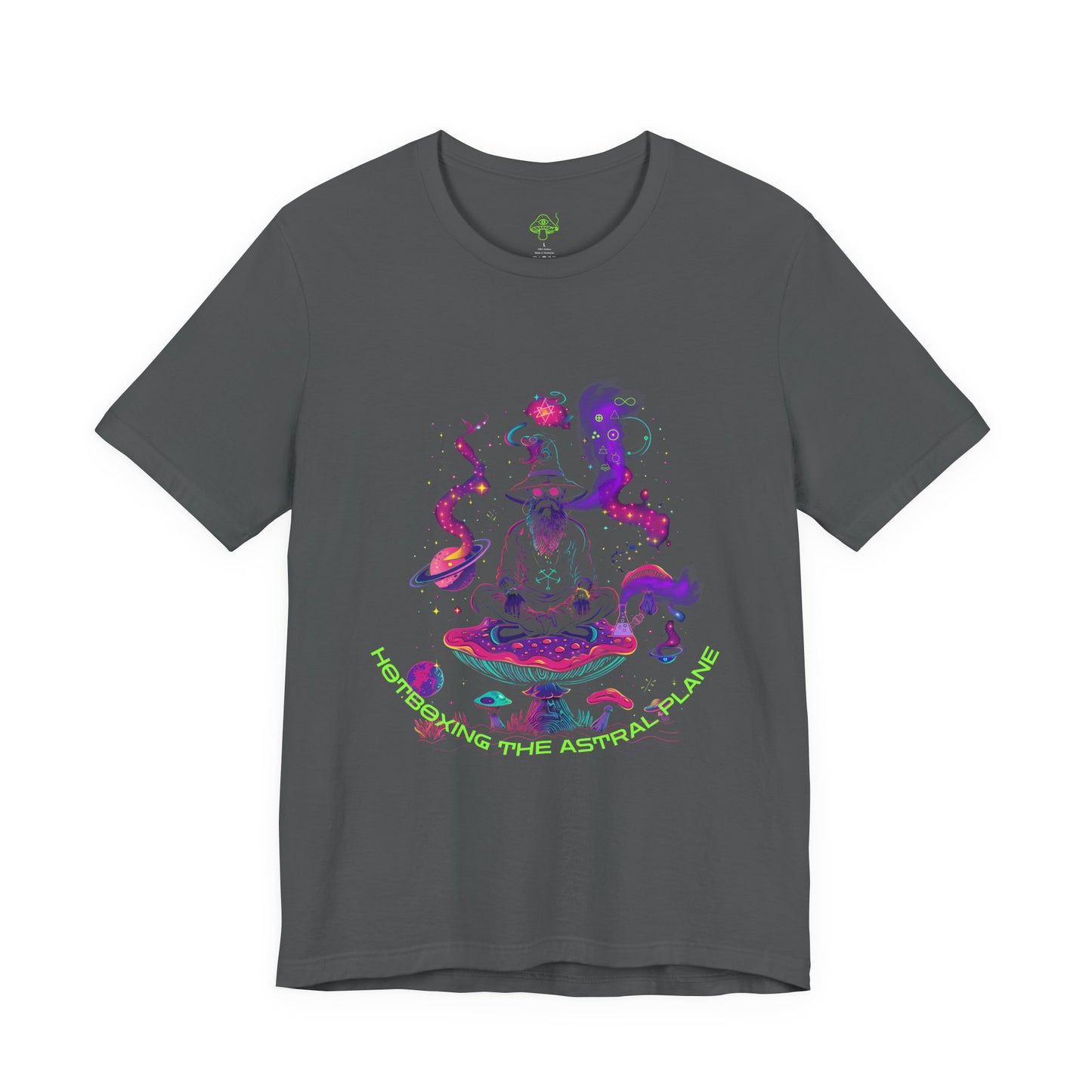 Hotboxing the Astral Plane – Psychedelic Stoner Witch T-Shirt