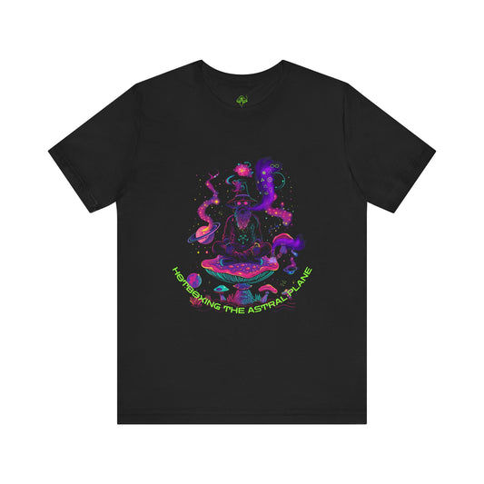 Hotboxing the Astral Plane – Psychedelic Stoner Witch T-Shirt
