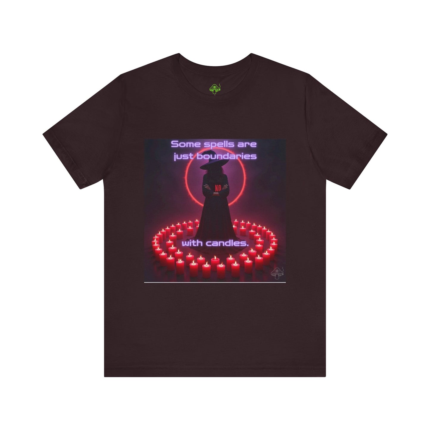 Some Spells Are Just Boundaries With Candles – Witchy Occult T-Shirt