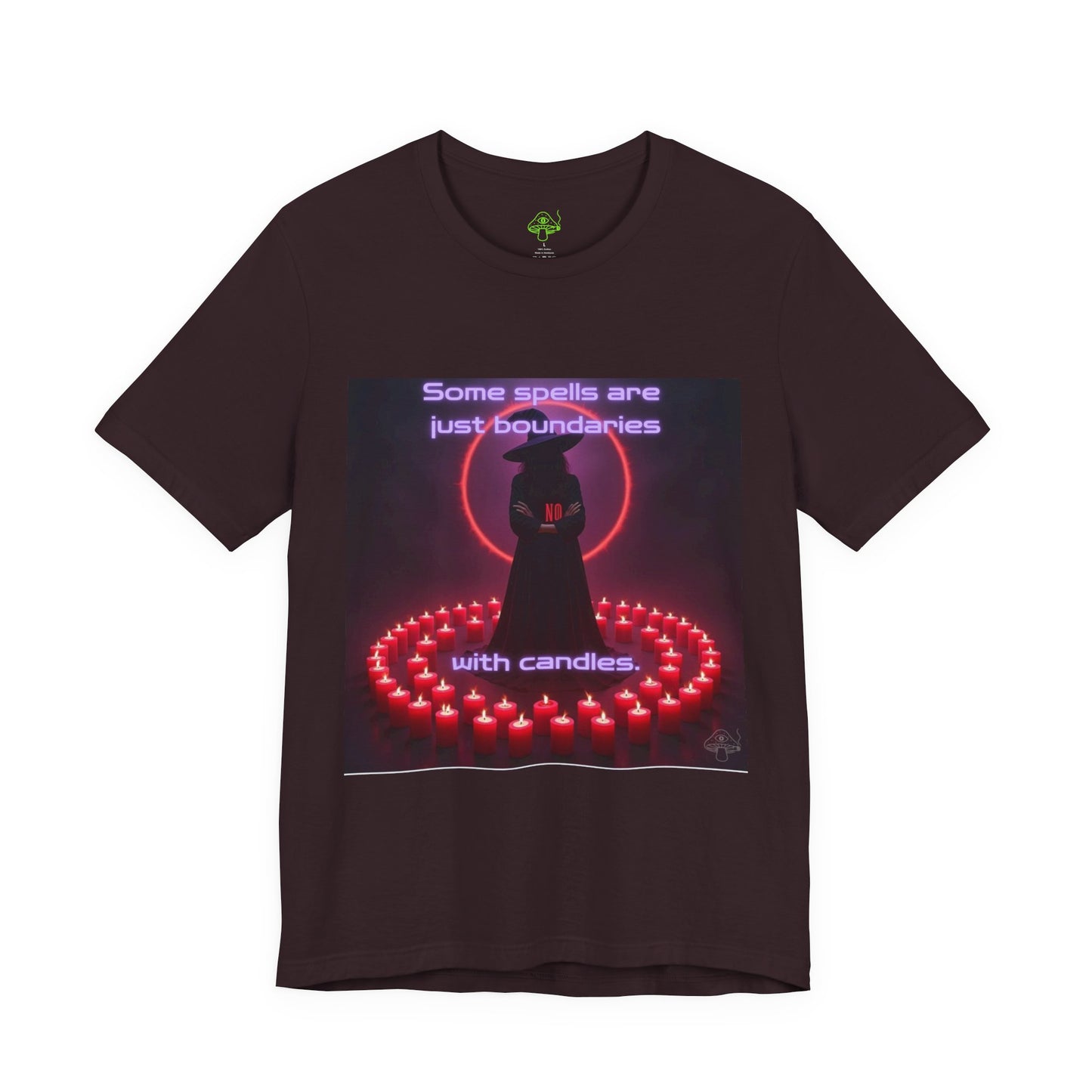 Some Spells Are Just Boundaries With Candles – Witchy Occult T-Shirt