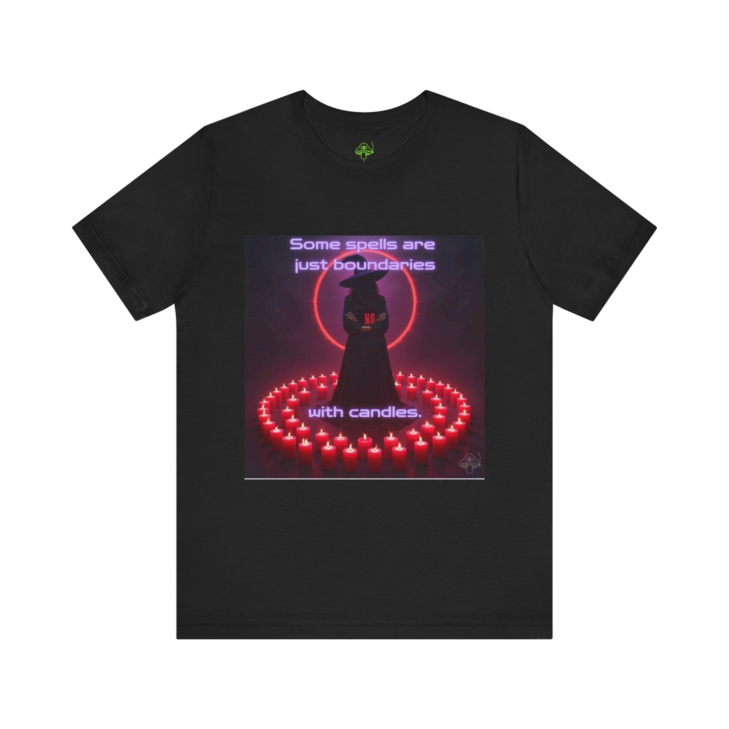 Some Spells Are Just Boundaries With Candles – Witchy Occult T-Shirt