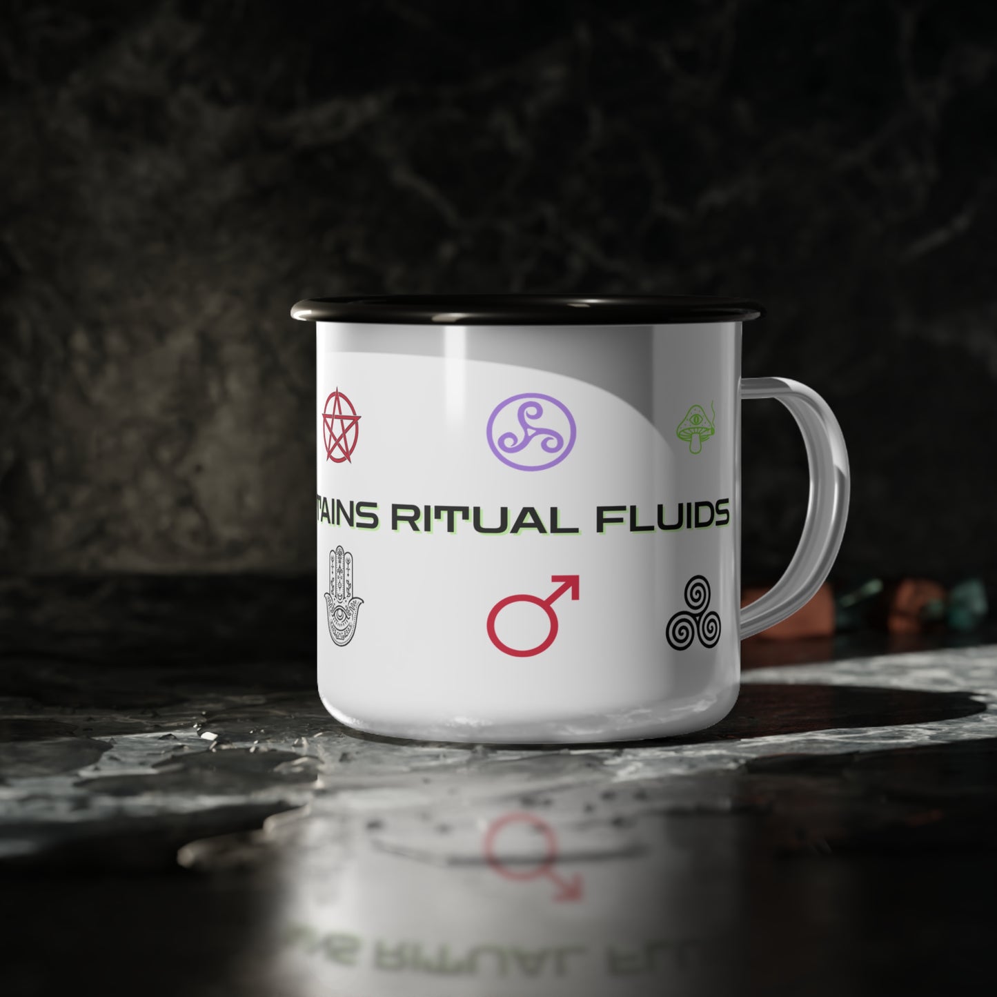 This Mug Contains Ritual Fluids – Occult Witchy Coffee Mug