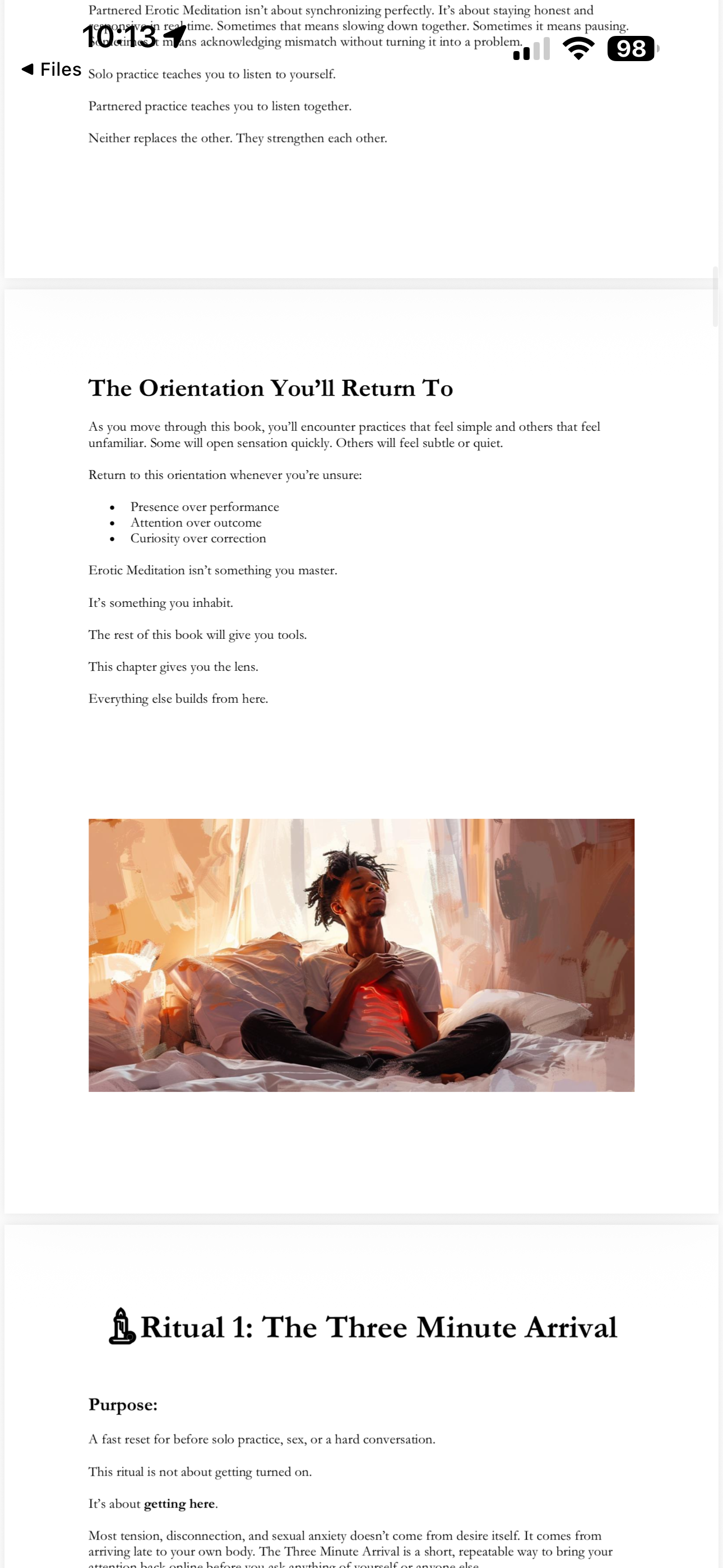 The Ecstatic Breath: Erotic Meditation & Embodied Desire